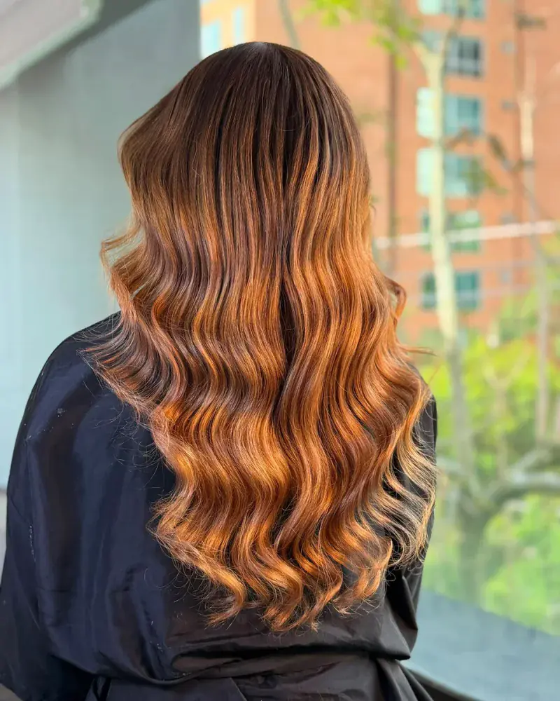 Cobrizo copper balayage